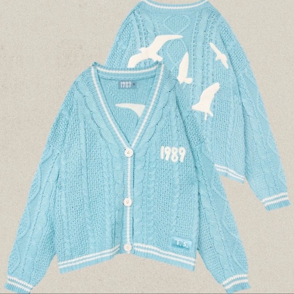 Taylor Swift 1989 Cardigan Limited Edition New With Tag